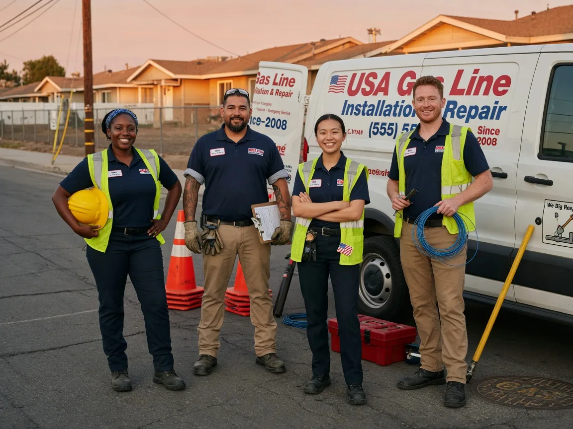 Gas Line Installation company in Frankford, DE